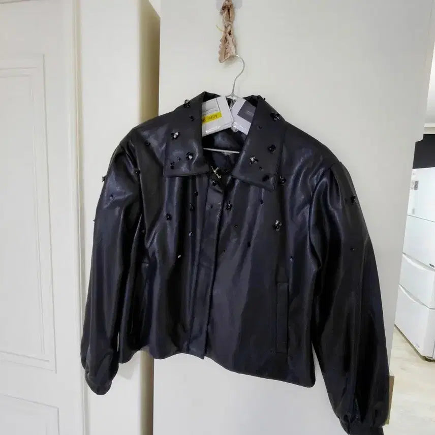 [BUNJANG] Women's Lambskin Leather Jacket Size 55 / 여성양가죽점퍼  55