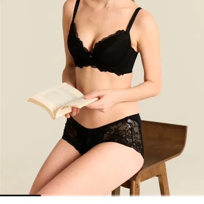 [BUNJANG] Exabra Moabra Deep Black Bra 75B / 엑사브라 모아브라 딥블랙 75B 거의 새제품