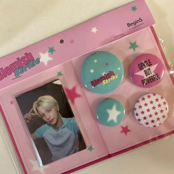 [BUNJANG] TWS Begins by Jungsaemmool Photocard & Pin Badge (Sealed) / [미개봉]투어스 비긴스바이정샘물 포토카드+핀뱃지 (포카 6장 포함 뱃지 4개)