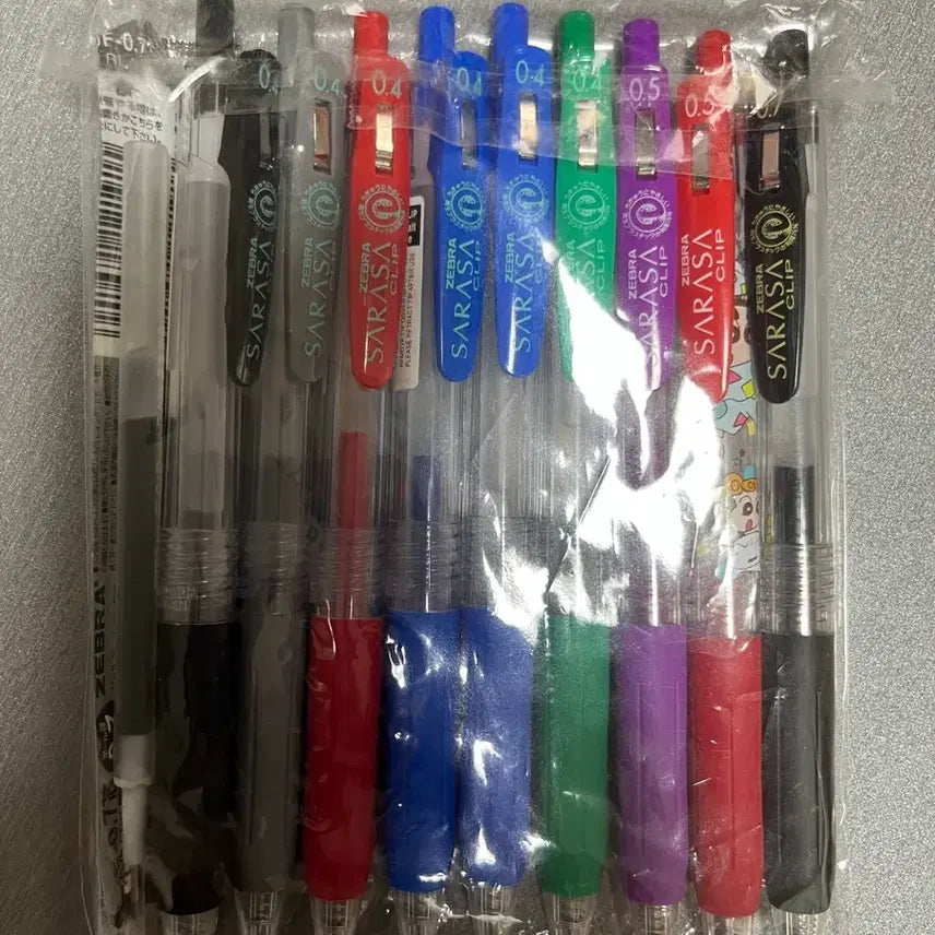 [BUNJANG] SARASA Bundle Set 13 Pens / 사라사 일괄 13자루 판매합니다