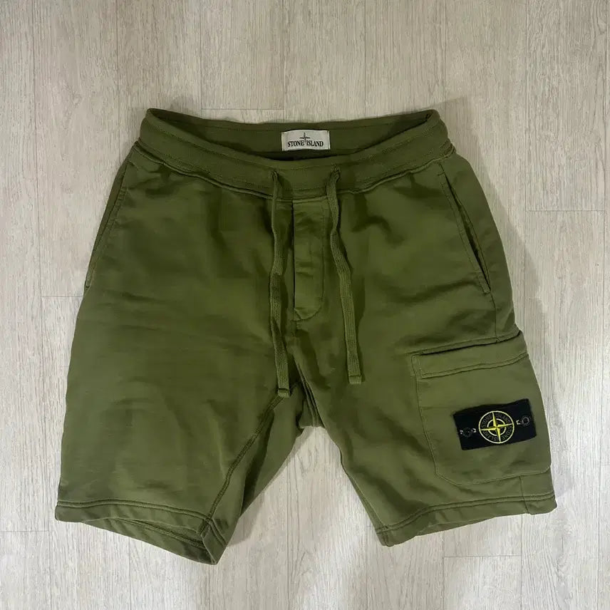 [BUNJANG] Stone Island Patch Shorts / [S,최저가] 스톤아일랜드 와펜 반바지