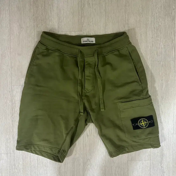 [BUNJANG] Stone Island Patch Shorts / [S,최저가] 스톤아일랜드 와펜 반바지