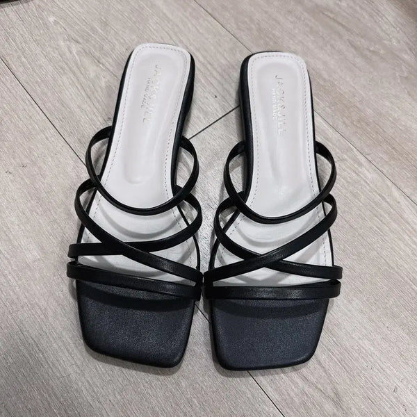 [BUNJANG] Jack&Jill Strap Sandals Black / 잭앤질 스트랩 샌들 블랙