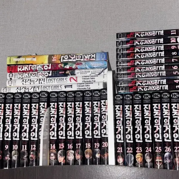 [BUNJANG] Attack on Titan Manga Complete Set / 진격의거인 만화책
