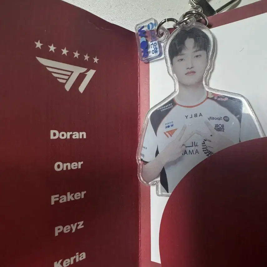 [BUNJANG] T1 Phase Keyring / 티원 페이즈 키링