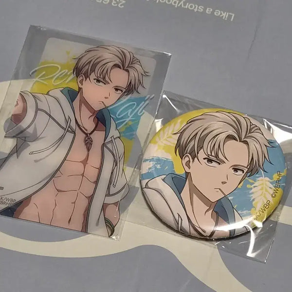 [BUNJANG] WINBRE WINHERO Kaji Ren Can Badge / 윈브레 윈히로 카지 렌 캔뱃지 트레카