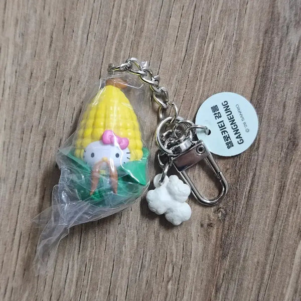 [BUNJANG] Olive Young Hello Kitty Collaboration Keyring / 올리브영 키티 지역 키링 교환 (강릉 옥수수 > 보성 녹차 영광 굴비 공주 밤)