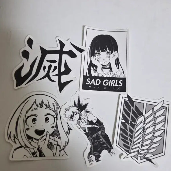 [BUNJANG] Anime Character Sticker Set / 애니메이션 캐릭터 스티커 세트