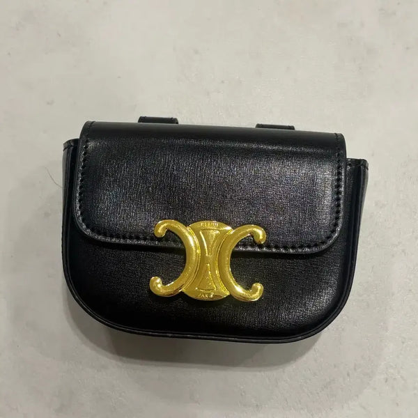 [BUNJANG] Celine-style Belt Wallet - Black / 셀린느st 벨트지갑 블랙