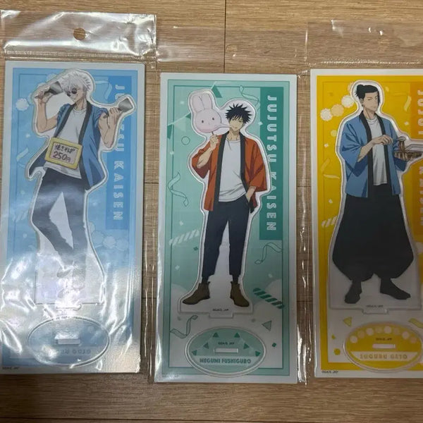 [BUNJANG] Jujutsu Kaisen Gojo, Geto, Megumi School Festival Acrylic Standee Set / 주술회전 고죠 게토 메구미 아크릴 학교축제 애니메이트