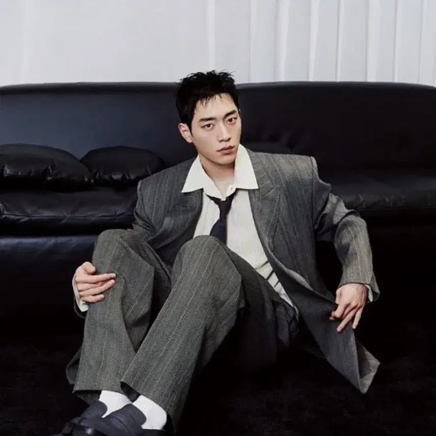 [BUNJANG] RECTO Herringbone Blazer / 렉토 해링본 블레이져