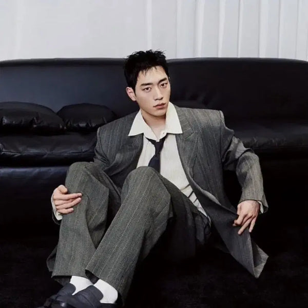 [BUNJANG] RECTO Herringbone Blazer / 렉토 해링본 블레이져