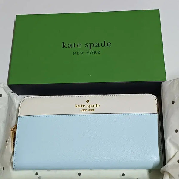 [BUNJANG] Kate Spade Long Wallet / 케이트 스페이드 장지갑. 추석 선물용 미사용 풀박스