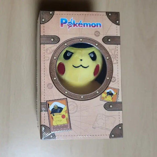 [BUNJANG] Pokemon Animation OST Album Captain Pikachu Doll (Sealed) / [최저가 미개봉] 포켓몬 애니메이션 OST 앨범 캡틴 피카츄 인형