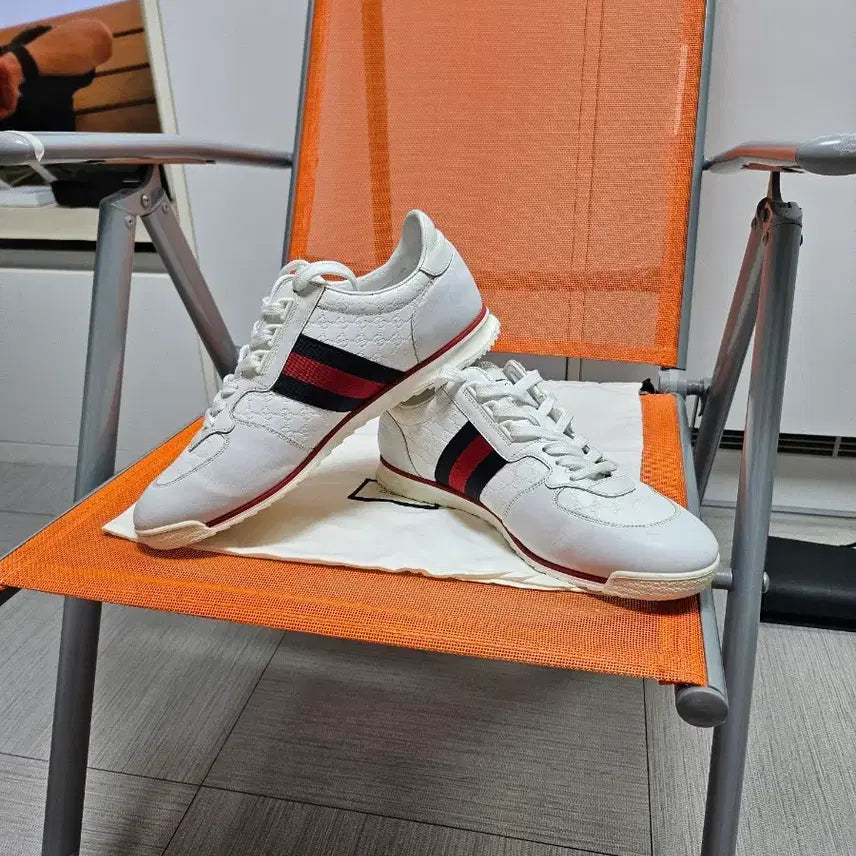 [BUNJANG] Gucci Three-Stripe Sneakers (265mm) / 구찌스니커즈 265m