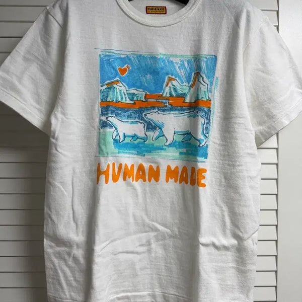 [BUNJANG] Human Made Graphic T-Shirt White M / 휴먼메이드 그래픽 반팔 티셔츠 화이트 M