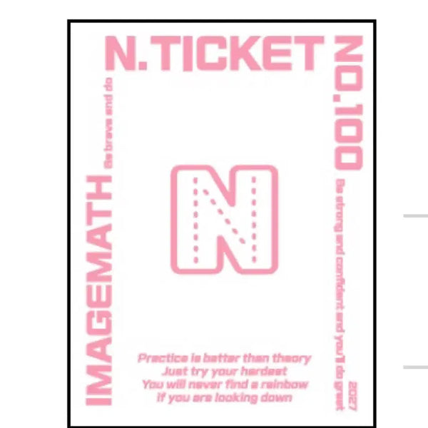 [BUNJANG] NCT 'The Stage' Ticket Event Photocard / 2027 이미지 N티켓 확통