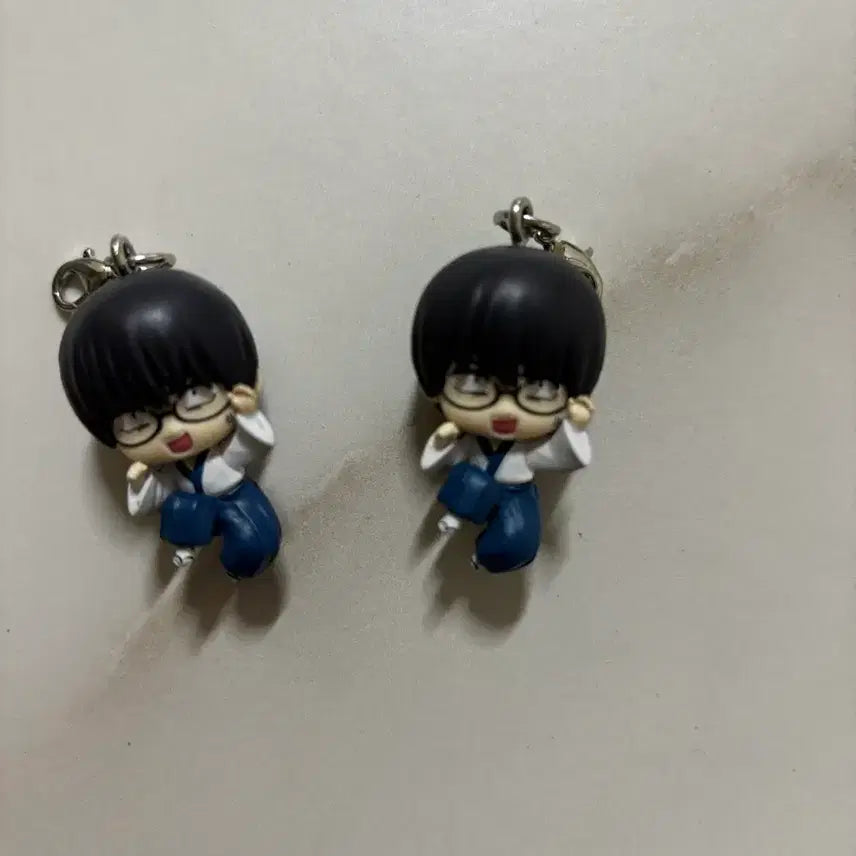 [BUNJANG] Shinpachi Dangling Keychain (Unsealed) / 신파치 대롱대롱 키링 개봉