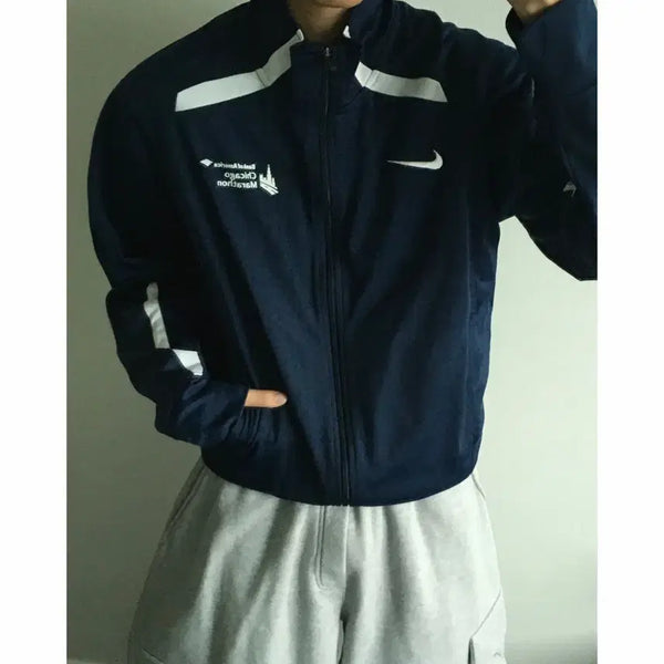 [BUNJANG] Nike 90s Colorblock Track Jacket / Nike 나이키 90s 올드스쿨 배색 트랙탑 져지
