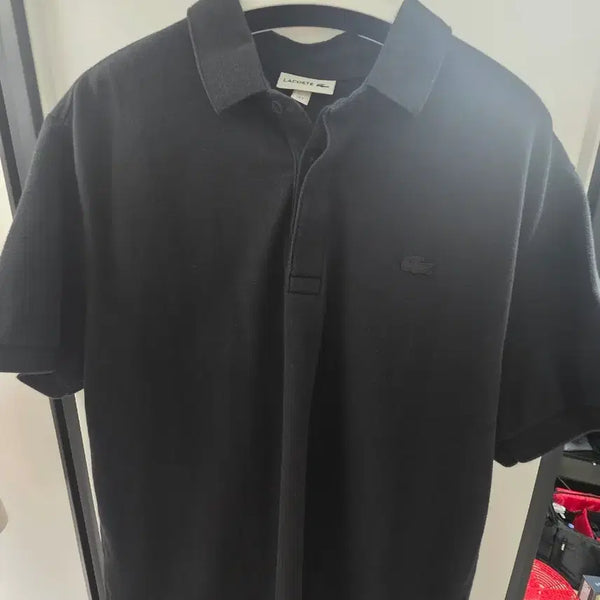 [BUNJANG] Lacoste Paris Polo Black - Size 5 / 라코스테 파리폴로 동일드방레 정품