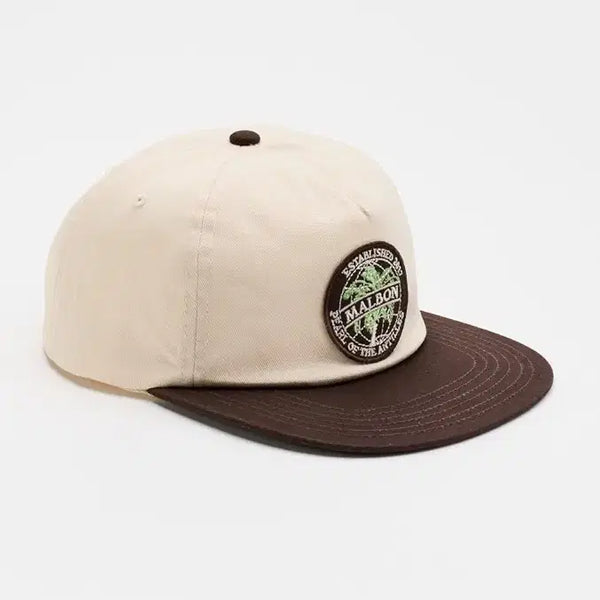 [BUNJANG] Malbon Palmorea Snapback Golf Cap Cream / [새상품] 말본 (Malbon) 남녀공용 팔메라 스냅백 골프 모자 크림 FREE