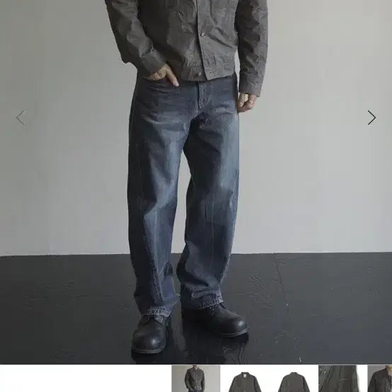 [BUNJANG] SIDO Wax Jacket Grey / 시도 왁스자켓