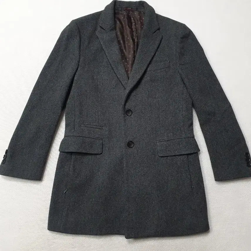 [BUNJANG] SIEG Men's Gray Coat / 지이크 남성 코트 그레이 100