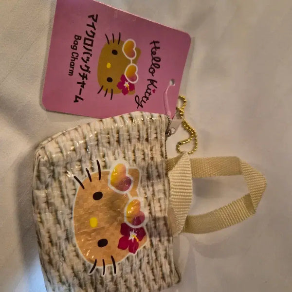 [BUNJANG] Sanrio Hello Kitty Authentic Mini Pouch Bag Charm / 헬로키티 정품 새상품 미니 파우치 백참