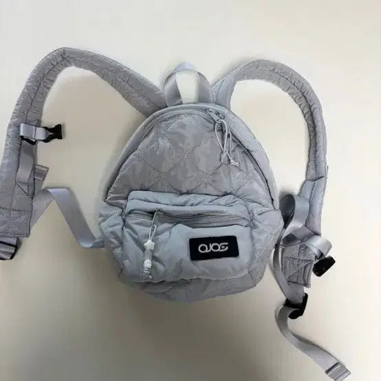 [BUNJANG] Ojos Starquilt Padded Backpack S Gray / OJOS Starquilt Padded Backpack S (새제품!)