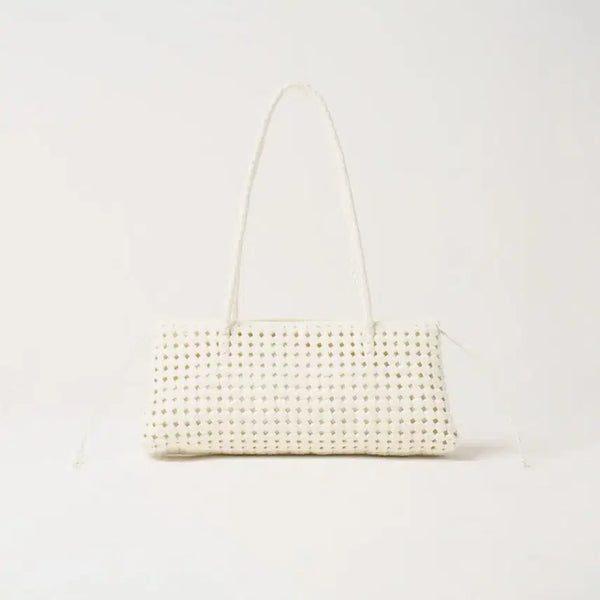 [BUNJANG] Noirnine Handwoven Bag White / (새상품) 누아르나인 noirnine handwoven 위빙백