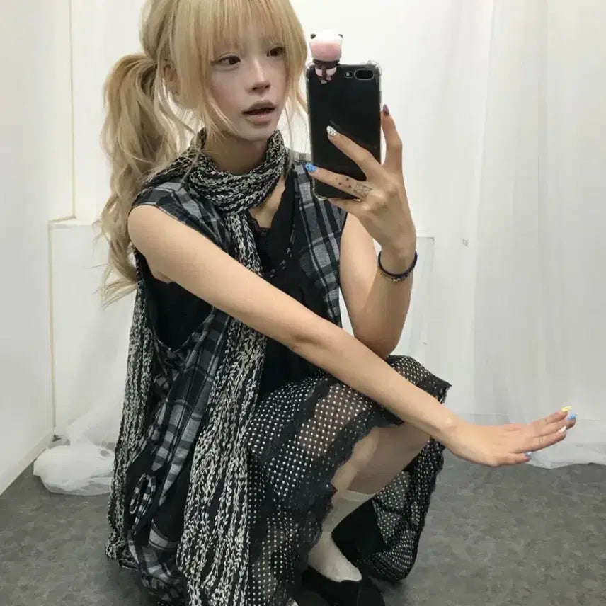 [BUNJANG] Nihonjin Coordi Set (Monochrome, Vintage) / 무채색 니혼진 코디 (빈티지 대장템)