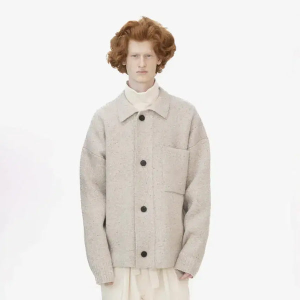 [BUNJANG] Document Heavyweight Big Pocket Cardigan M / 도큐먼트 헤비웨이트 빅포켓 가디건 M