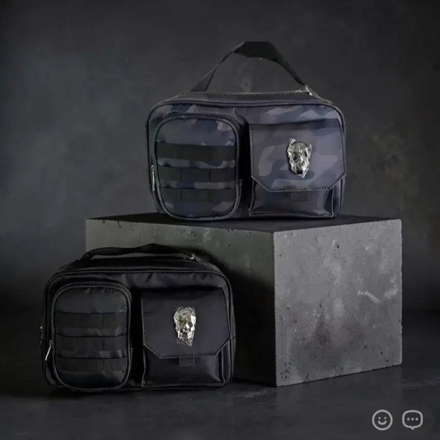 [BUNJANG] Amazingcree A-Force Camo Brick Pouch / 어메이징크리 에이포스 카모 브릭파우치