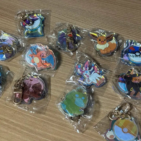 [BUNJANG] Pokemon Keyring Bundle Set / 포켓몬키링 일괄 판매