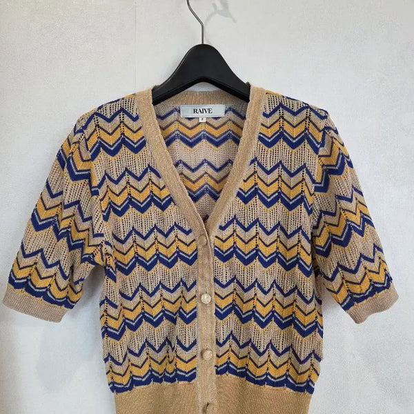 [BUNJANG] RAVE Zigzag Cardigan / 레이브 지그재그 가디건