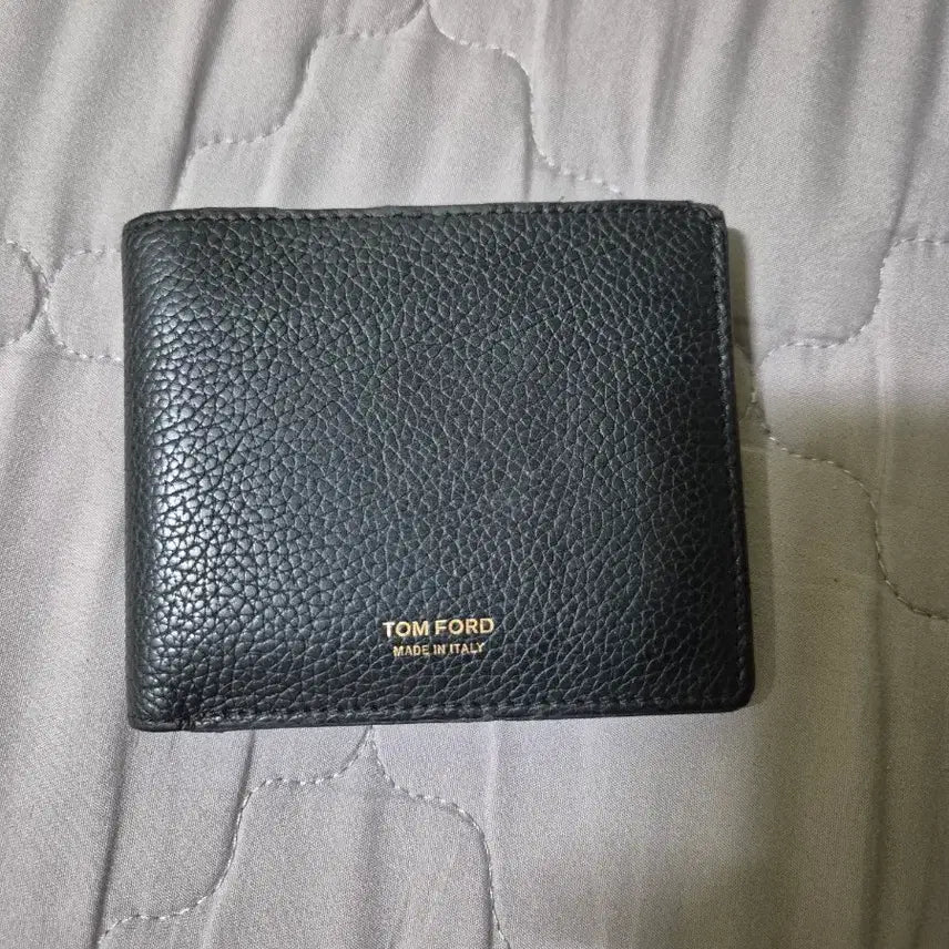 [BUNJANG] Tom Ford Two-Tone Bi-fold Wallet Black / 톰포드 반지갑 투톤 블랙 y0228 lcl326g 3nr01