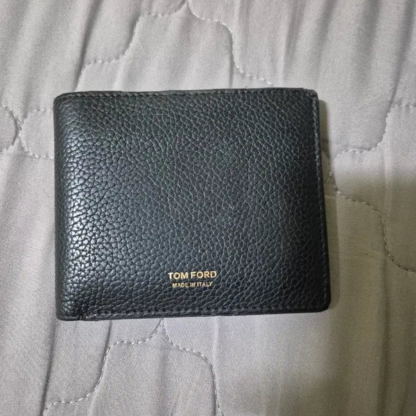 [BUNJANG] Tom Ford Two-Tone Bi-fold Wallet Black / 톰포드 반지갑 투톤 블랙 y0228 lcl326g 3nr01