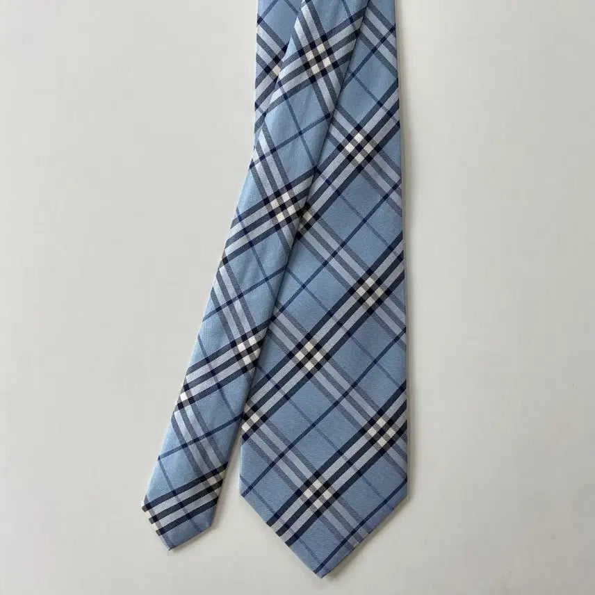 [BUNJANG] Burberrys Nova Check Silk Necktie / 버버리 노바체크 정품 명품 넥타이 (Burberrys)