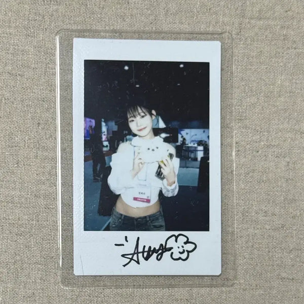 [BUNJANG] Young Berry Autographed Polaroid / 영베리 친필싸인 폴라 260828 유튜버