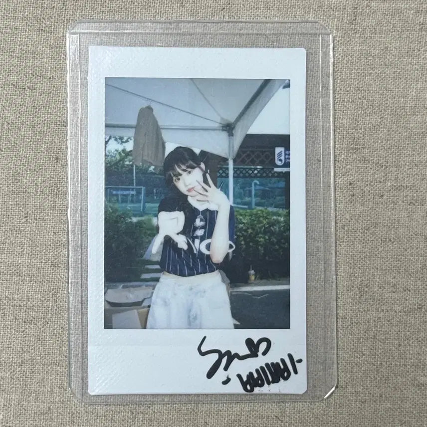 [BUNJANG] Park Bbi Bbi Signed Polaroids / 박삐삐 친필싸인 폴라 260724 유튜버