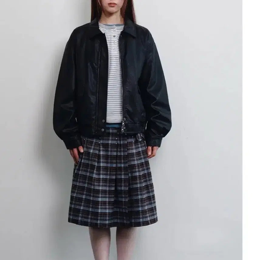 [BUNJANG] Celitails Leather Jacket / 셀리테일즈 가죽자켓