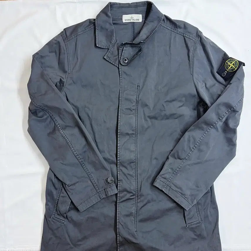 [BUNJANG] Stone Island David TC Parka Coat Matte Grey / 스톤아일랜드 다비드 TC 카코트 매트그레이