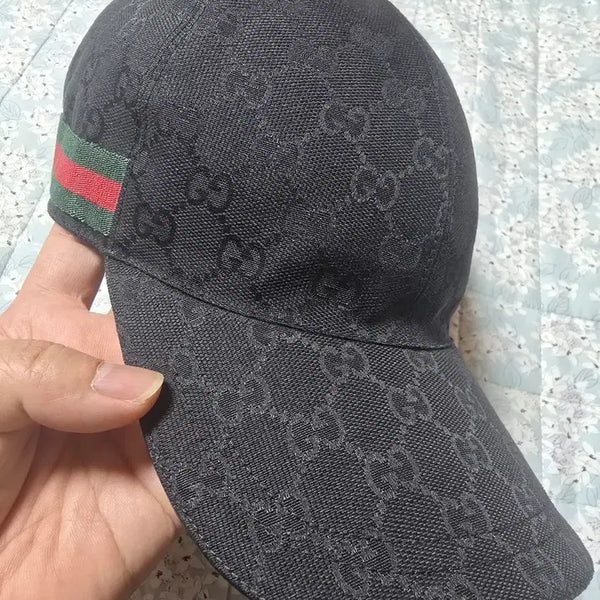 [BUNJANG] Gucci GG Logo Cap Hat Black / [정품] 구찌모자  s 급