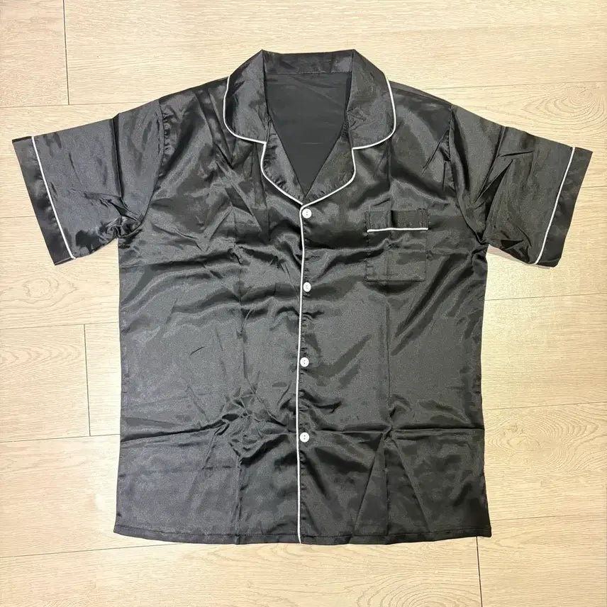 [BUNJANG] Silk Short Sleeve Pajamas / 실크 파자마 반팔