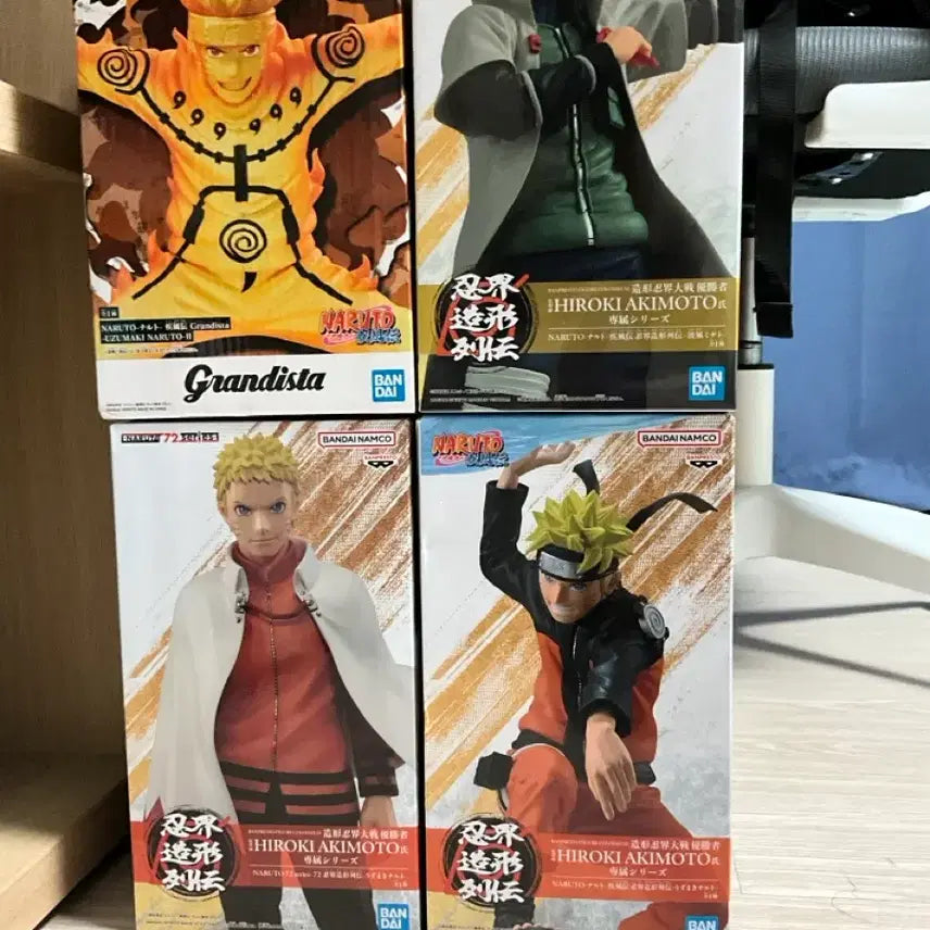 [BUNJANG] Naruto 4-Figure Set / 나루토 피규어