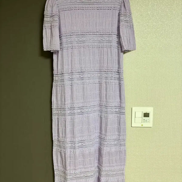 [BUNJANG] Lace Stretch Dress / (새상품)레이스 스판 원피스