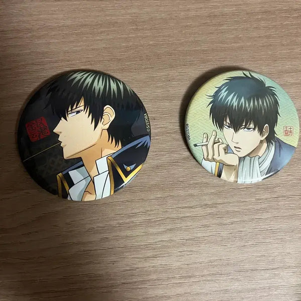 [BUNJANG] Gintama Hijikata Can Badge Set / 은혼 히지카타 캔뱃지