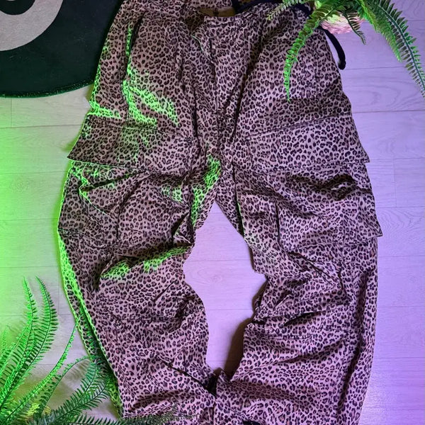 [BUNJANG] Flanky Leopard Print Pants L Size / 플랭키 레오파트 팬츠 판매합니다 L사이즈