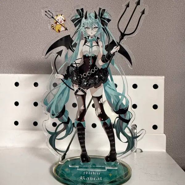 [BUNJANG] Hatsune Miku x Rascal 2023 Collaboration Acrylic Stand / 하츠네 미쿠 라스칼 2023 콜라보 아크릴 스탠드