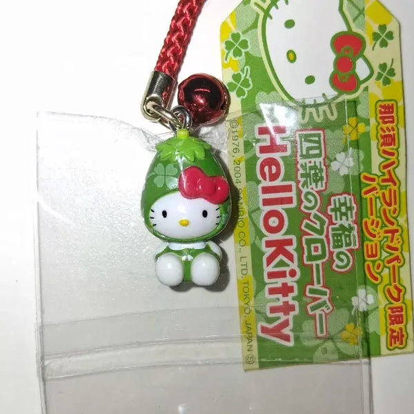[BUNJANG] Sanrio Hello Kitty Four-Leaf Clover Strap / 고전 네잎클로버 키티스트랩